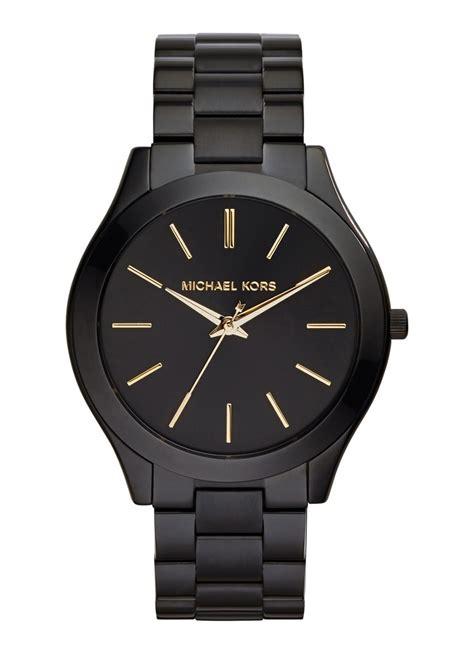 michael kors horloge dames zwart|michael kors heren.